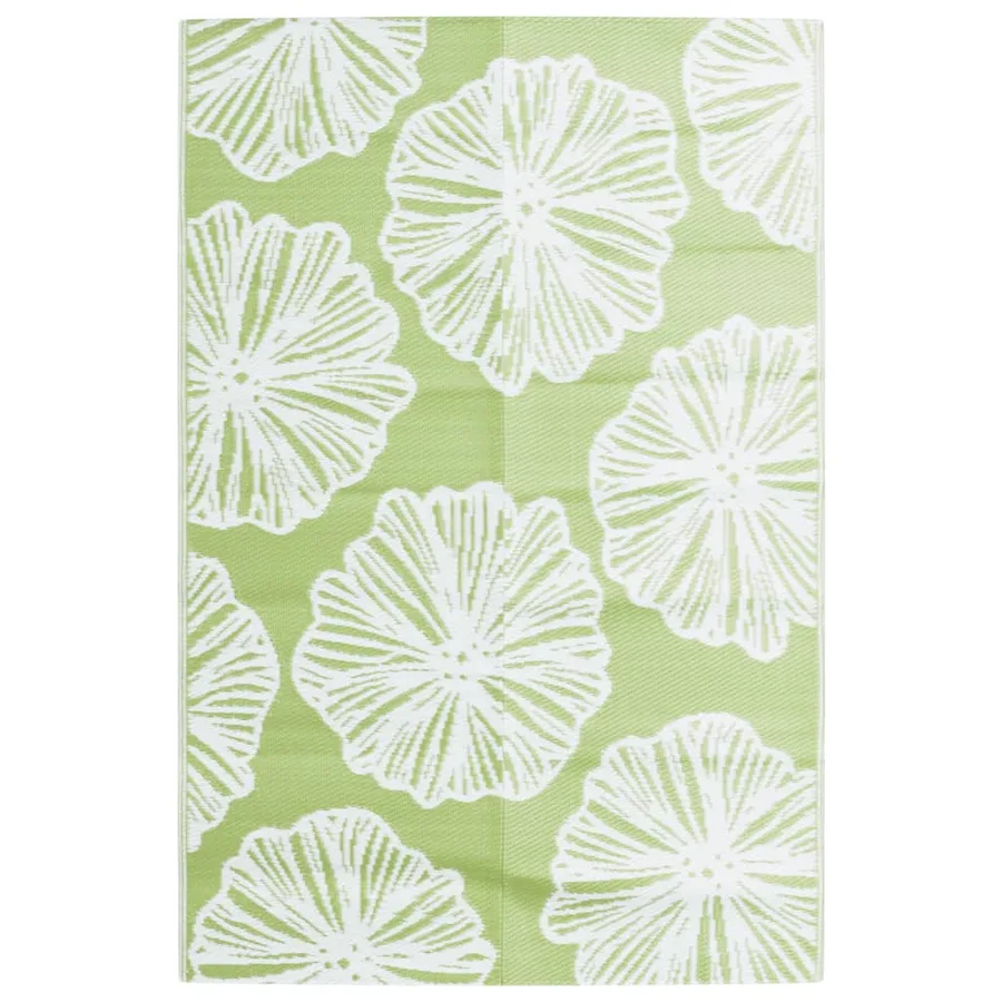 Tapis d'extérieur ARAKIL vert 120 x 180 cm PP - 2