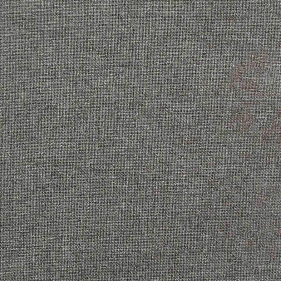 Coussin de chaise longue gris foncé mélangé 186x58x4 cm tissu - 9
