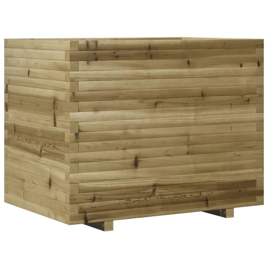 Jardinière 90x60x72,5 cm bois de pin imprégné - 2