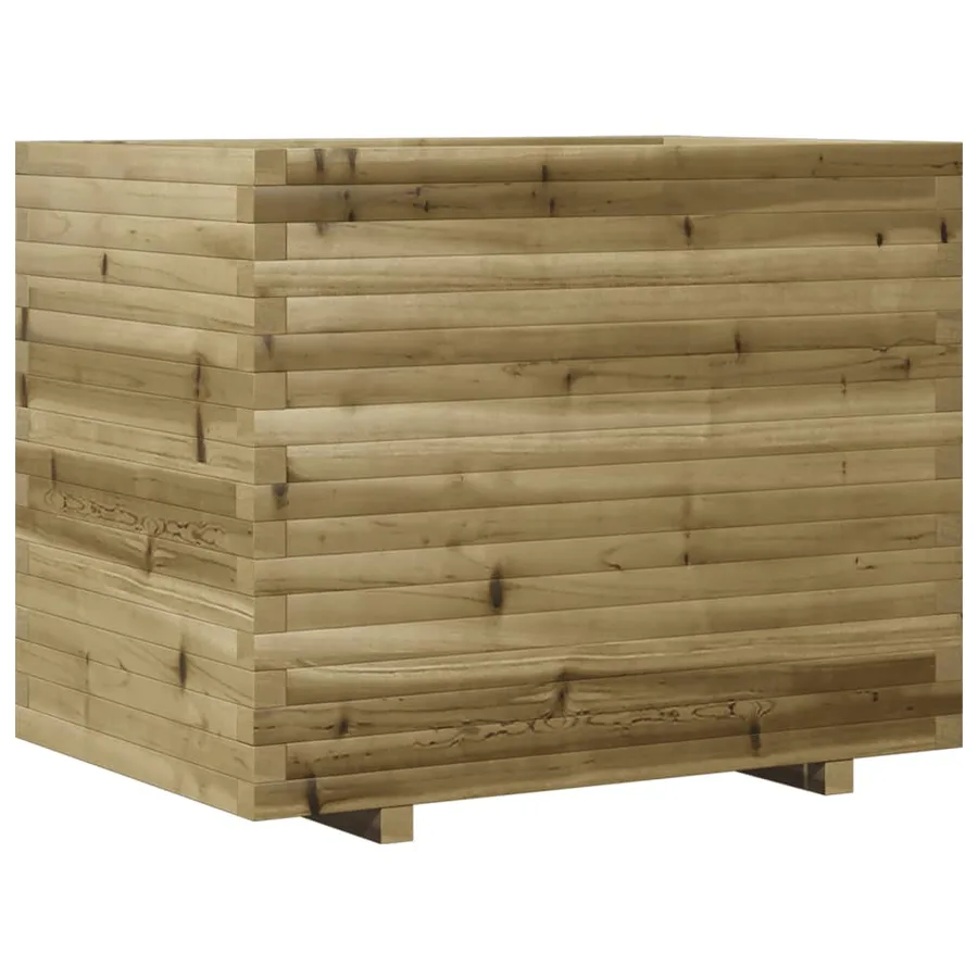 Jardinière 90x60x72,5 cm bois de pin imprégné - 7