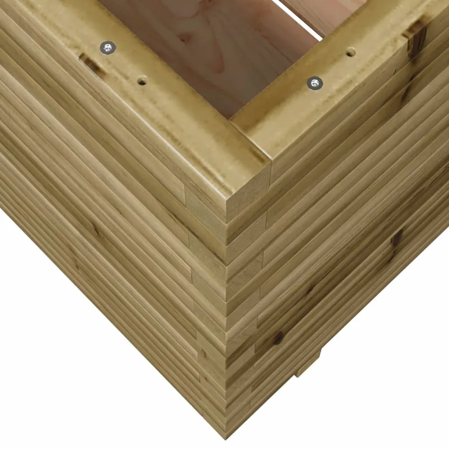 Jardinière 90x60x72,5 cm bois de pin imprégné - 8