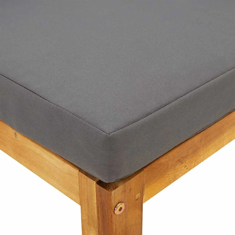 Canapés d'angle sectionnels 2 pcs avec coussins Gris foncé - 10