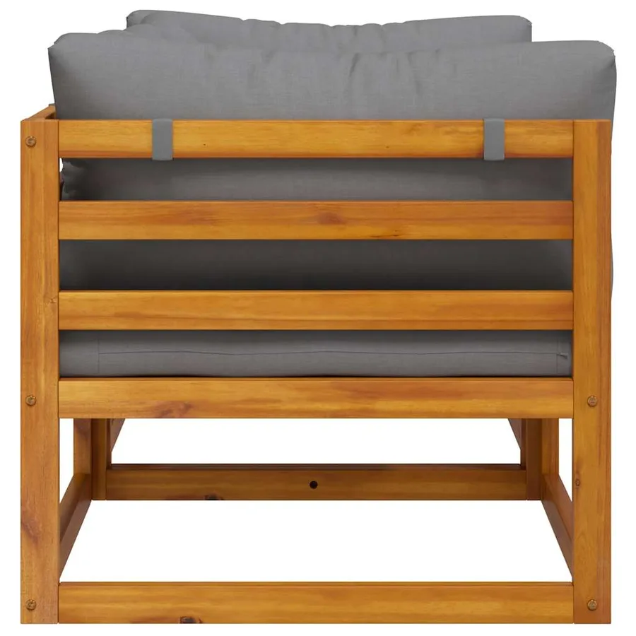Sectional corner sofas 2 pcs with cushions Dark grey - 7