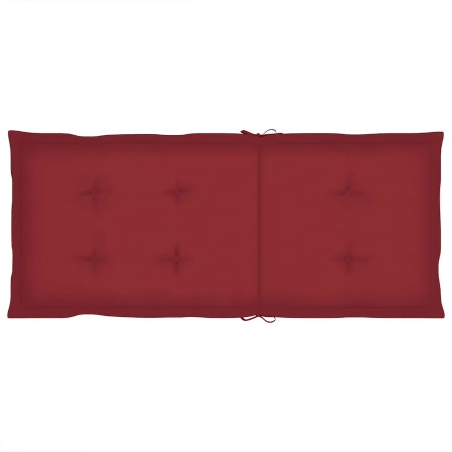 Chaises inclinables de jardin et coussins lot de 8 Gris Acacia - 15