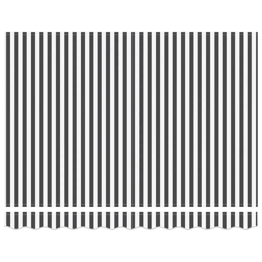 Auvent rétractable automatique anthracite et blanc 300x250 cm - 6