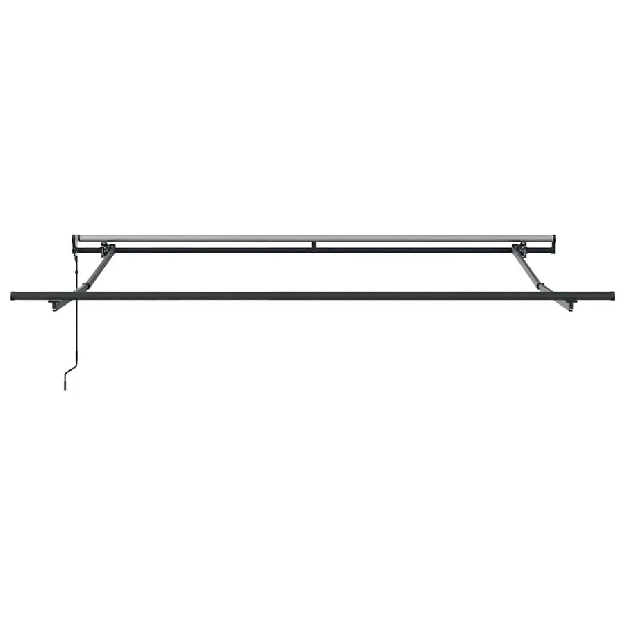 Auvent rétractable automatique anthracite et blanc 300x250 cm - 7