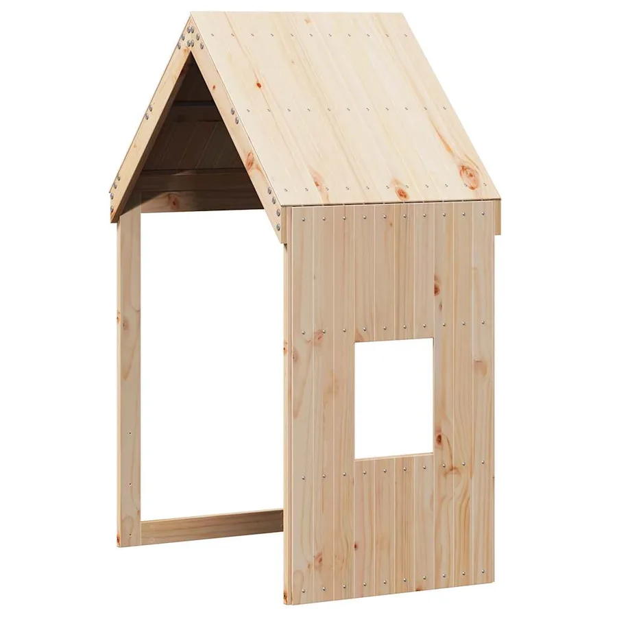 Toit de lit pour enfants 60x99x139,5 cm bois de pin massif - 2