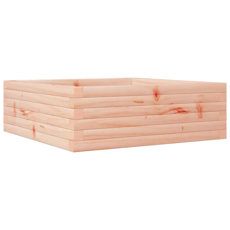 Jardinière 70x70x23 cm bois massif douglas - 2