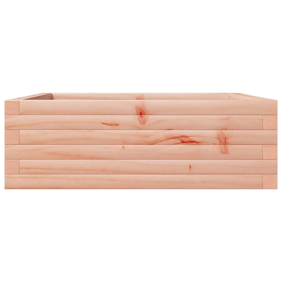 Jardinière 70x70x23 cm bois massif douglas - 5