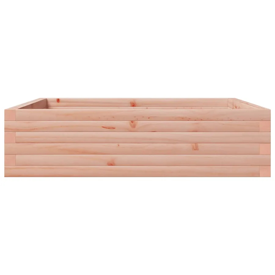 Jardinière 90x90x23 cm bois massif douglas - 5