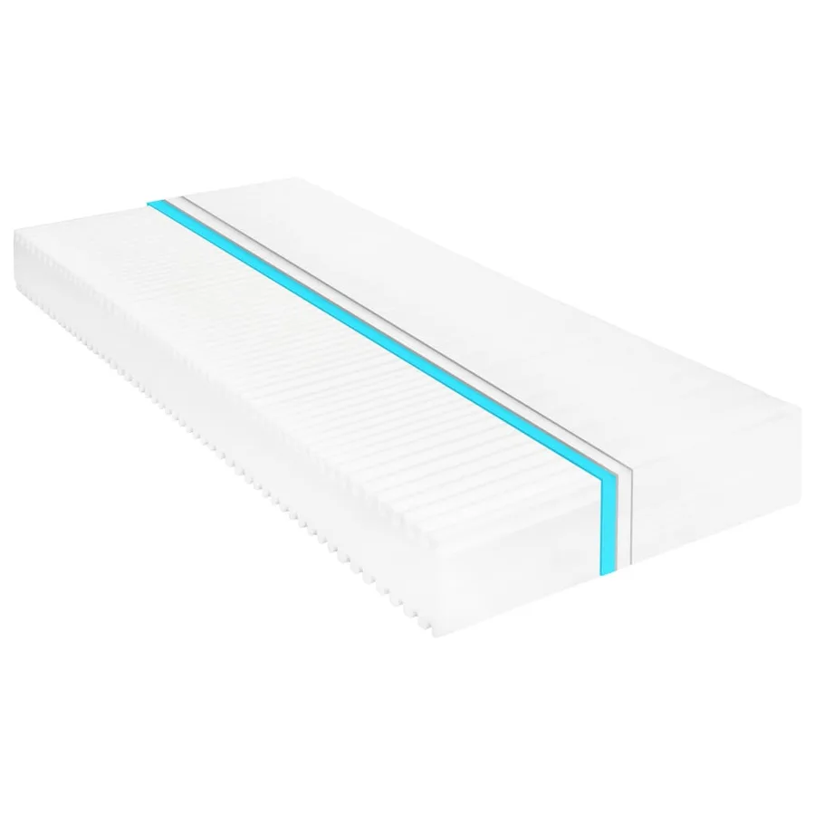 Lit de repos avec matelas 90x200 cm Bois de pin massif - 7
