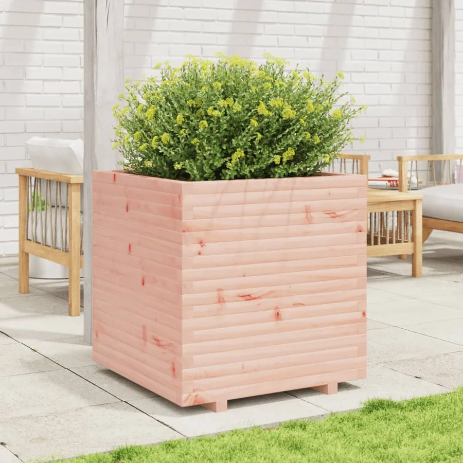 Jardinière 70x70x72,5 cm bois massif de douglas - 3