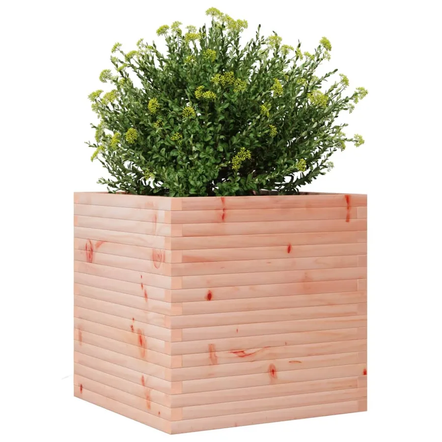 Jardinière 70x70x68,5 cm bois massif de douglas - 4