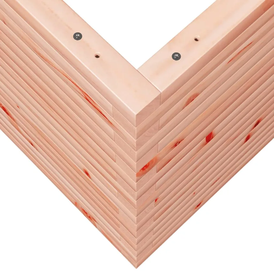 Jardinière 70x70x68,5 cm bois massif de douglas - 8