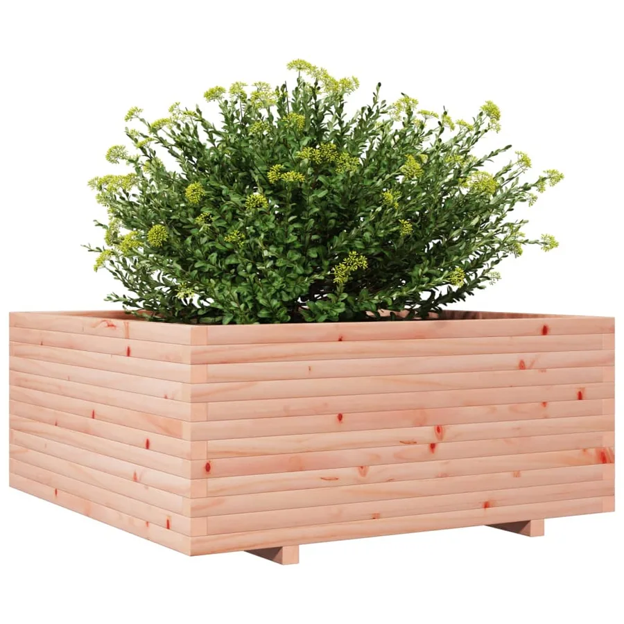Jardinière 110x110x49,5 cm bois massif de douglas - 4