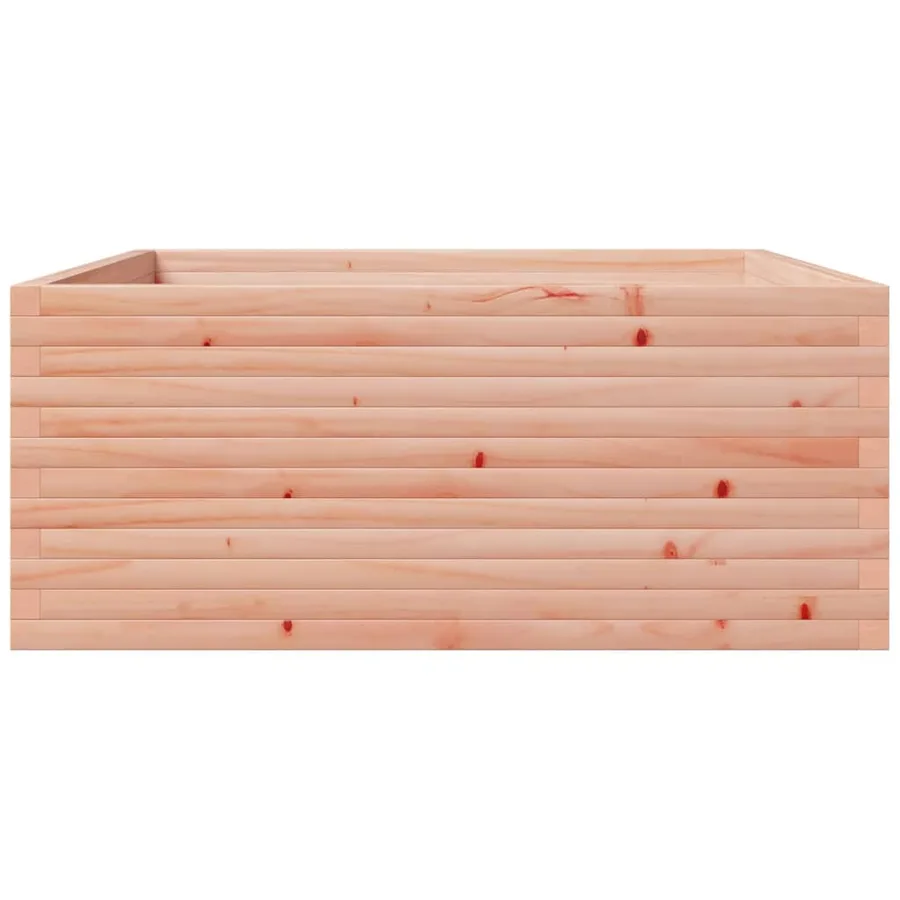 Jardinière 110x110x49,5 cm bois massif de douglas - 6