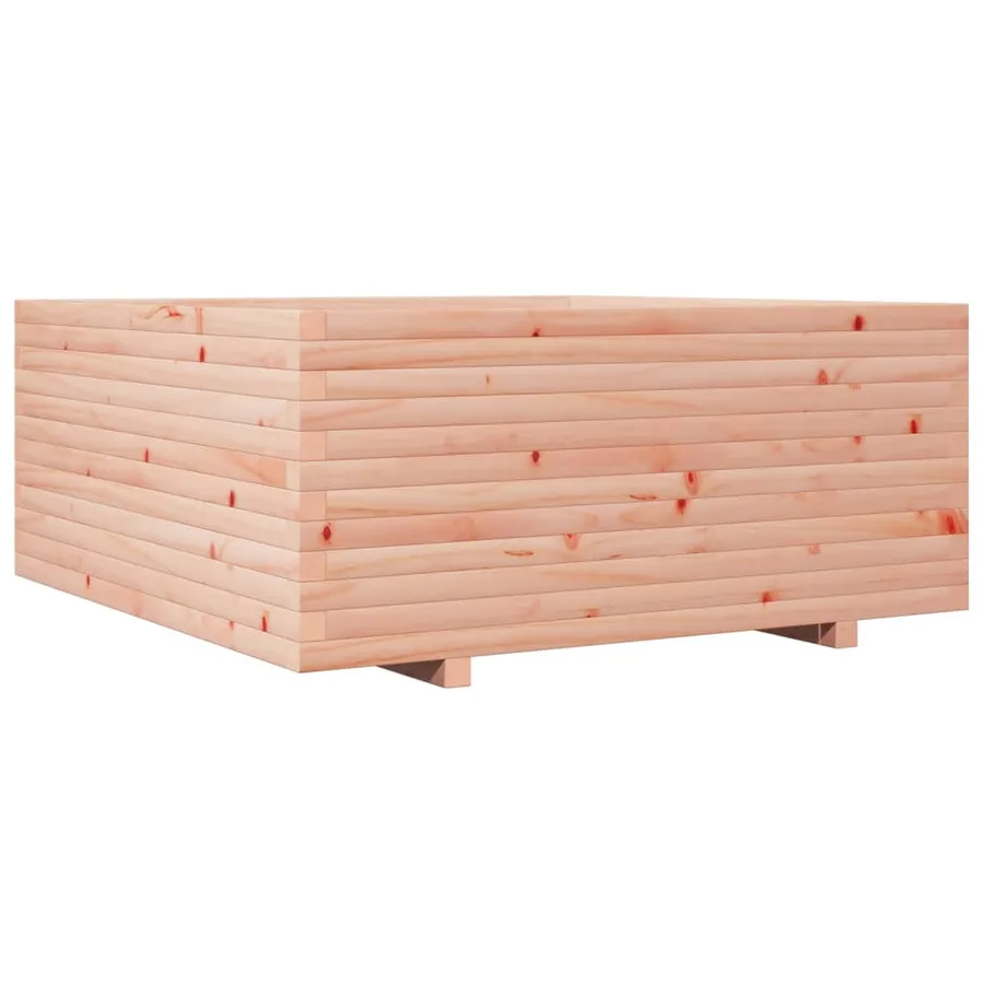 Jardinière 110x110x49,5 cm bois massif de douglas - 7
