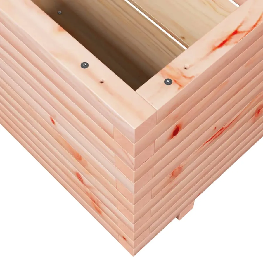 Jardinière 110x110x49,5 cm bois massif de douglas - 8