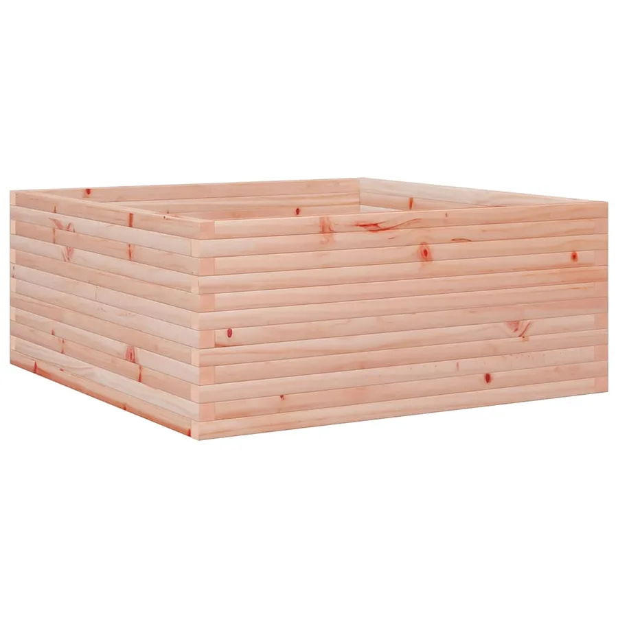 Jardinière 110x110x46 cm bois massif de douglas - 7