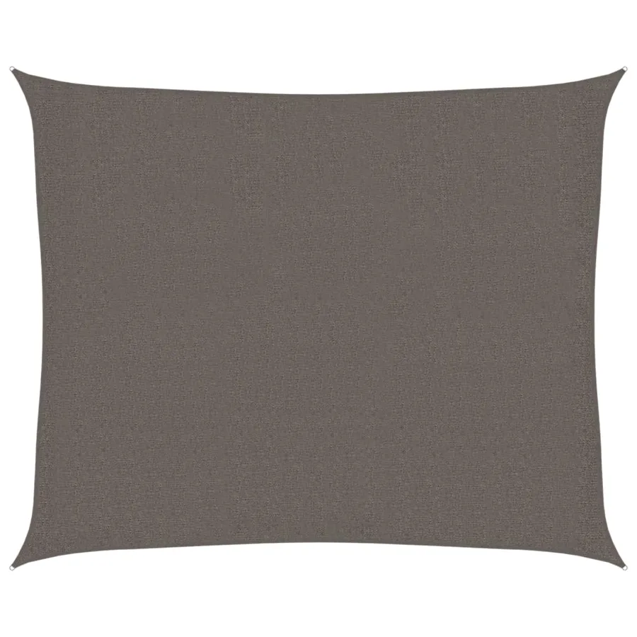 Voile d'ombrage 160 g/m² Anthracite 2,5x3 m PEHD - 2