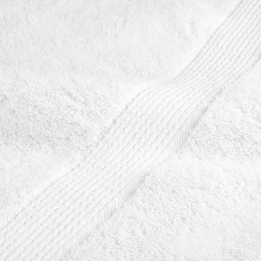Serviettes de bain de qualité supérieure SOLUND 25 pcs blanc - 7