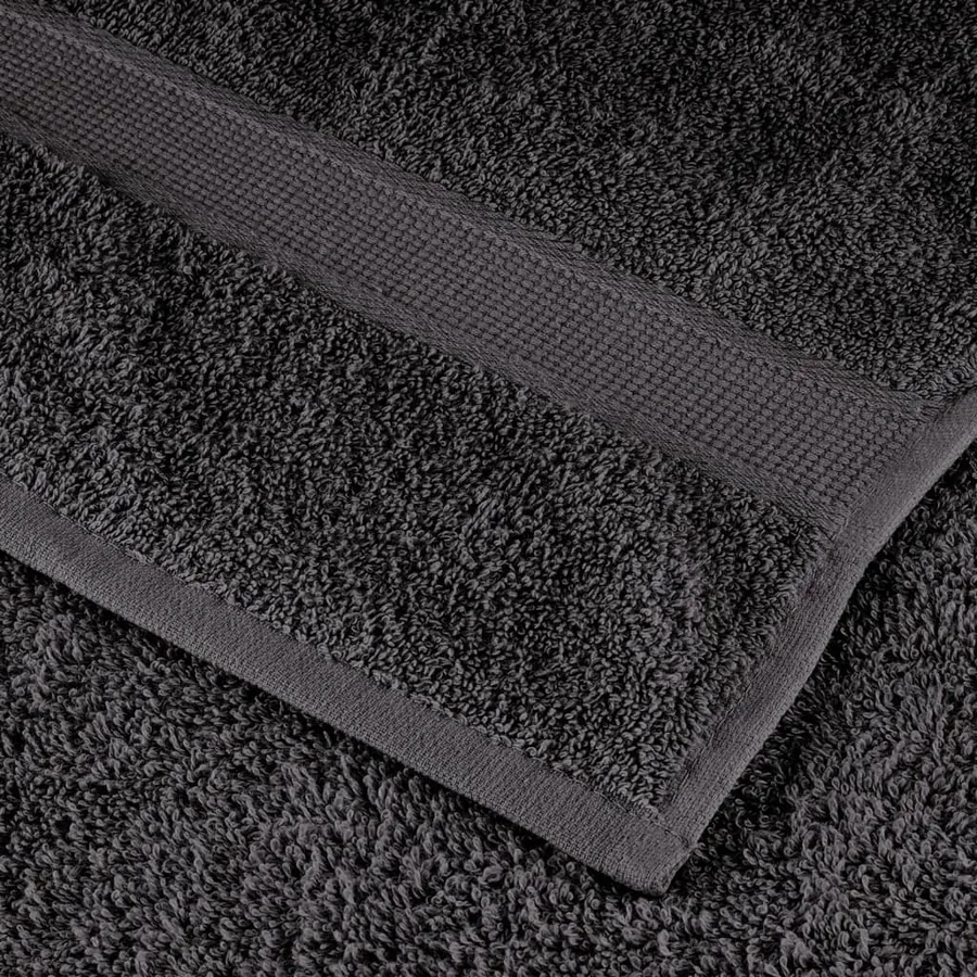 Serviettes de douche de qualité sup. SOLUND 25 pcs anthracite - 6