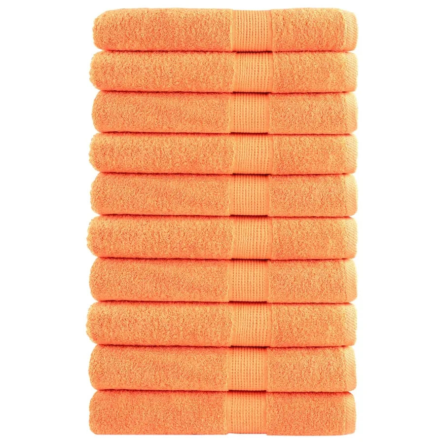 Serviettes de sauna de qualité supérieure SOLUND 10 pcs orange