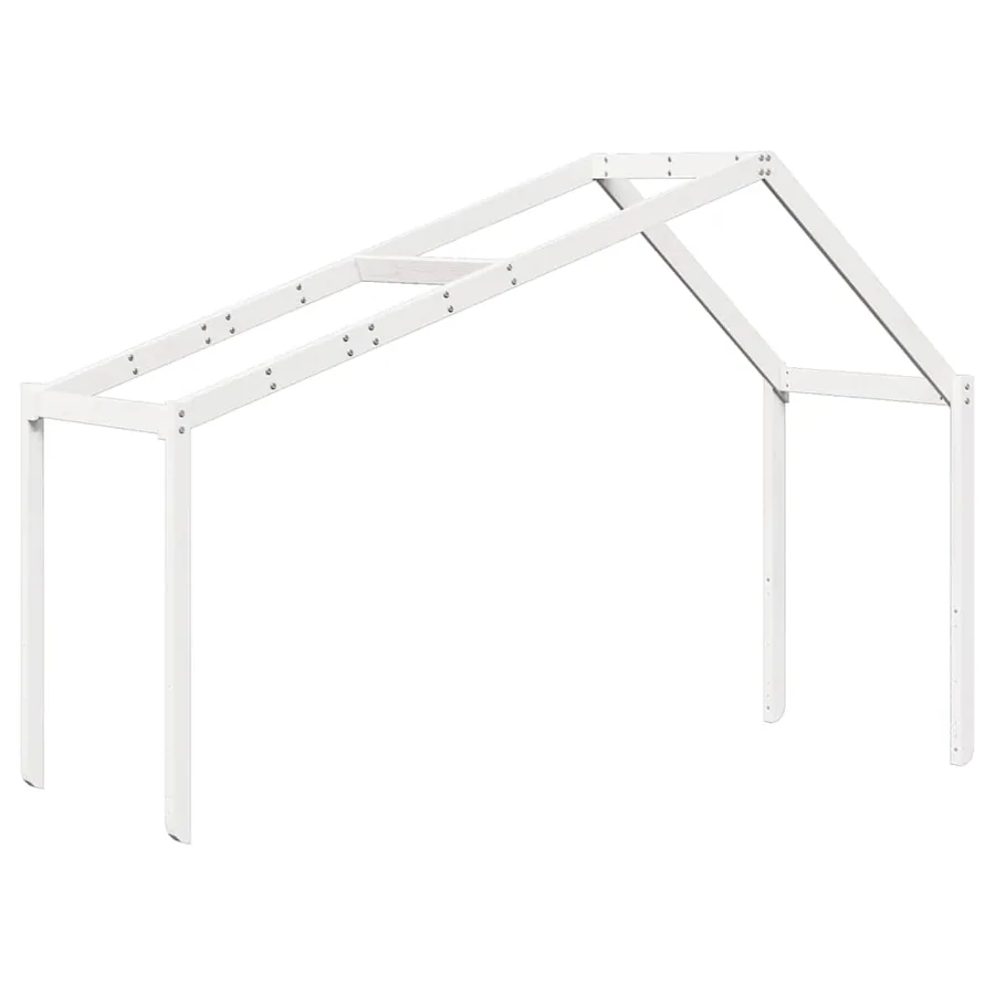 Toit de lit pour enfants 203x80,5x142 cm bois de pin massif - 2
