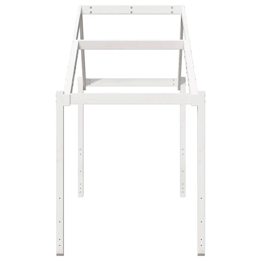 Toit de lit pour enfants 203x80,5x142 cm bois de pin massif - 5