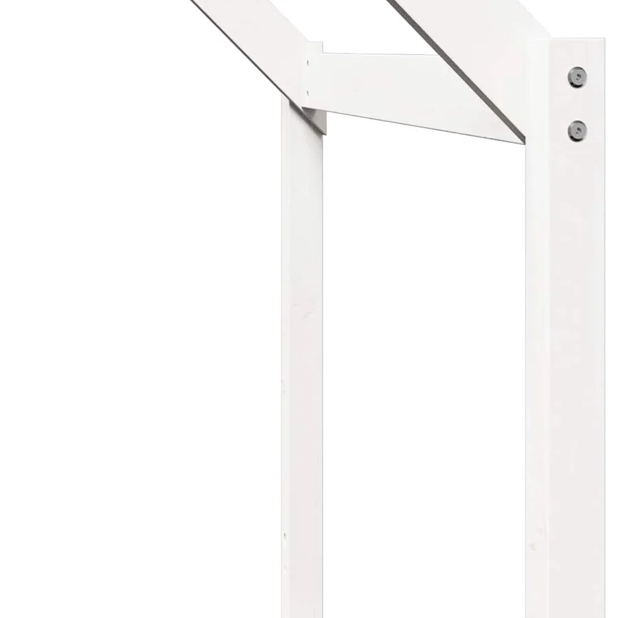Toit de lit pour enfants 203x80,5x142 cm bois de pin massif - 7