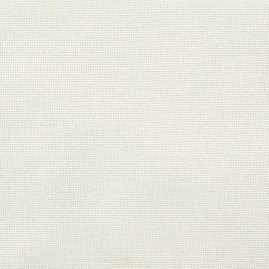 Coussins de chaise à dossier bas lot de 4 crème mélangé tissu - 8