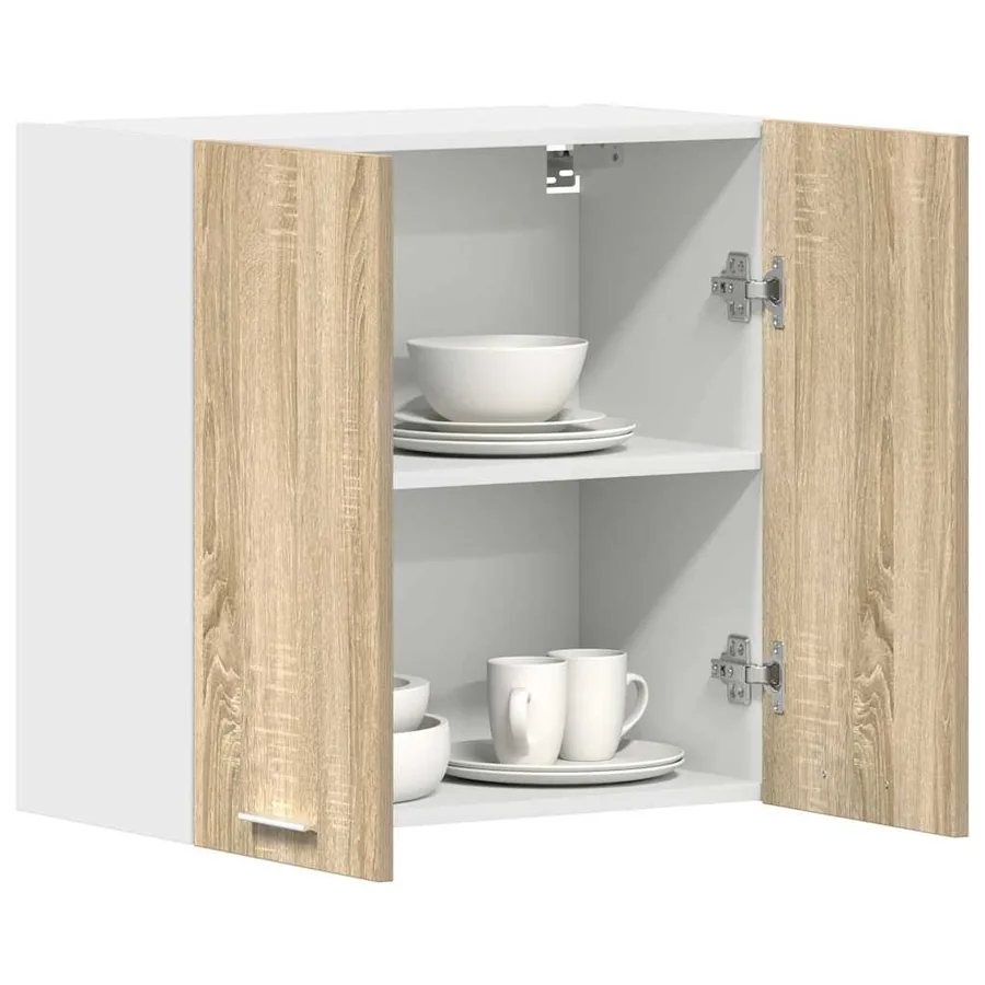 Armoire suspendue "Lyon" Chêne Sonoma 60 x 31 x 60 cm Bois d'ingénierie - 4