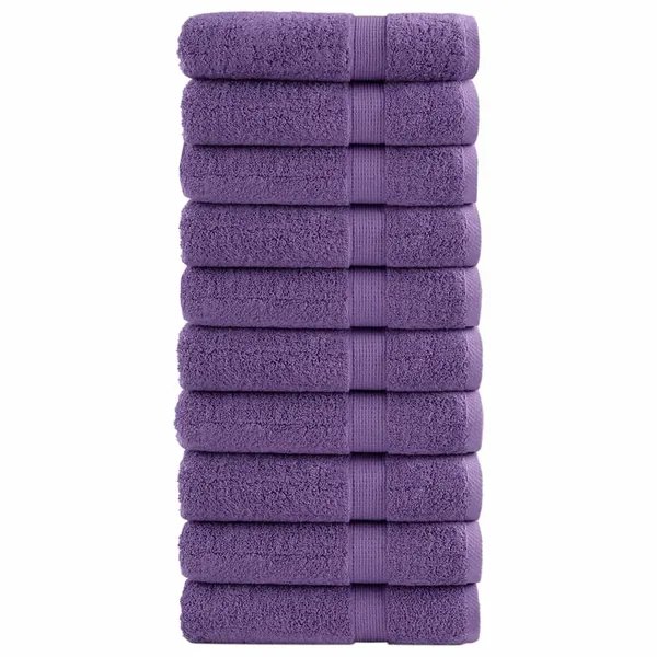 Essuie-mains de qualité supérieure SOLUND 10pcs violet 600 g/m²