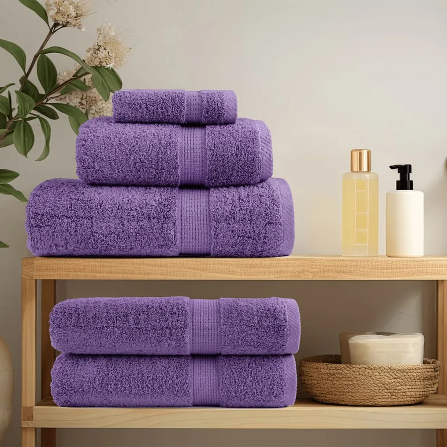 Essuie-mains de qualité supérieure SOLUND 10pcs violet 600 g/m² - 3