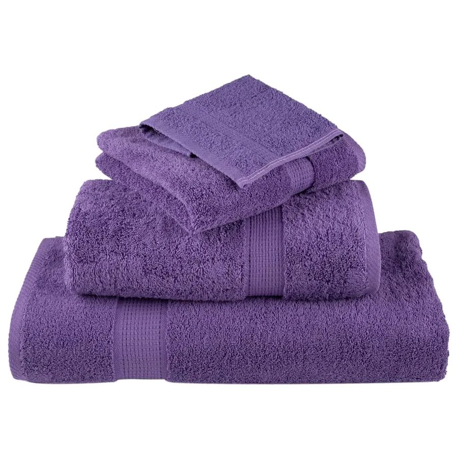 Essuie-mains de qualité supérieure SOLUND 10pcs violet 600 g/m² - 4