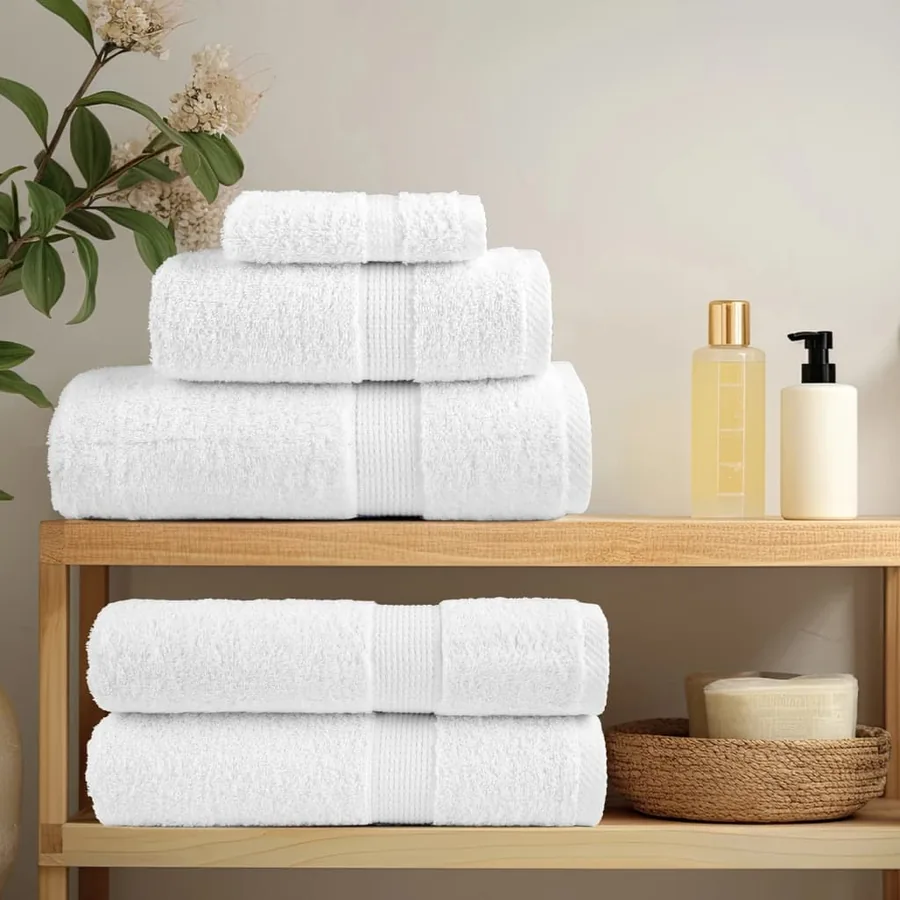 Serviettes de qualité supérieure SOLUND 10 pcs blanc 600 g/m² - 3