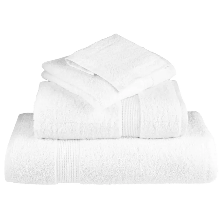 Serviettes de qualité supérieure SOLUND 10 pcs blanc 600 g/m² - 4