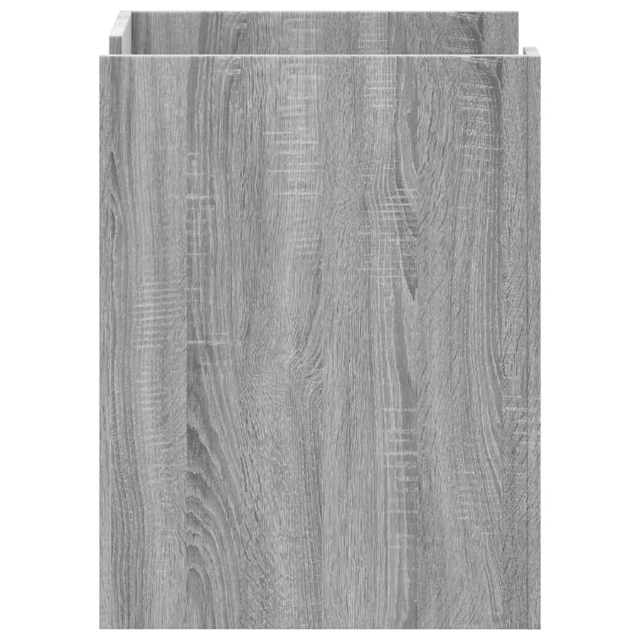Table de chevet sonoma gris 45x50x65 cm bois d'ingénierie - 5