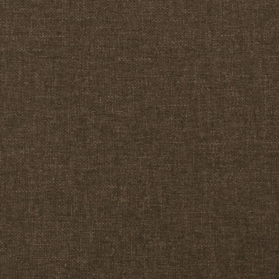 Tête de lit avec oreilles Marron foncé 93x23x78/88 cm Tissu - 6