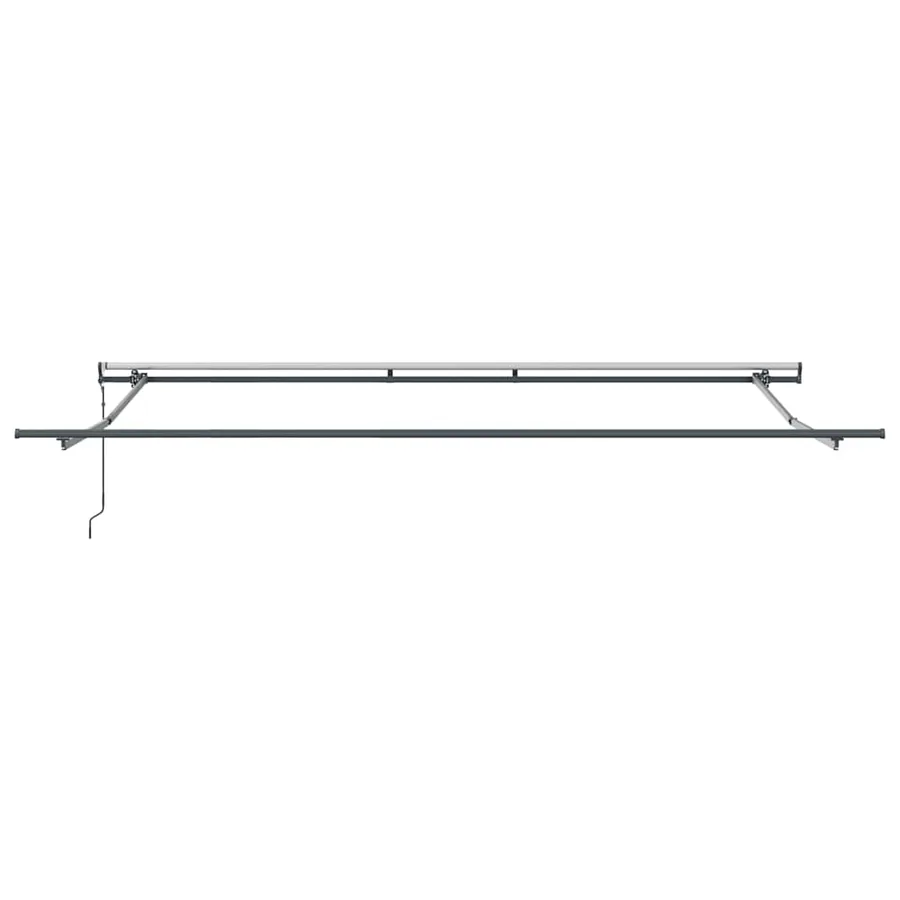 Auvent rétractable automatique bordeaux 500x300 cm - 7