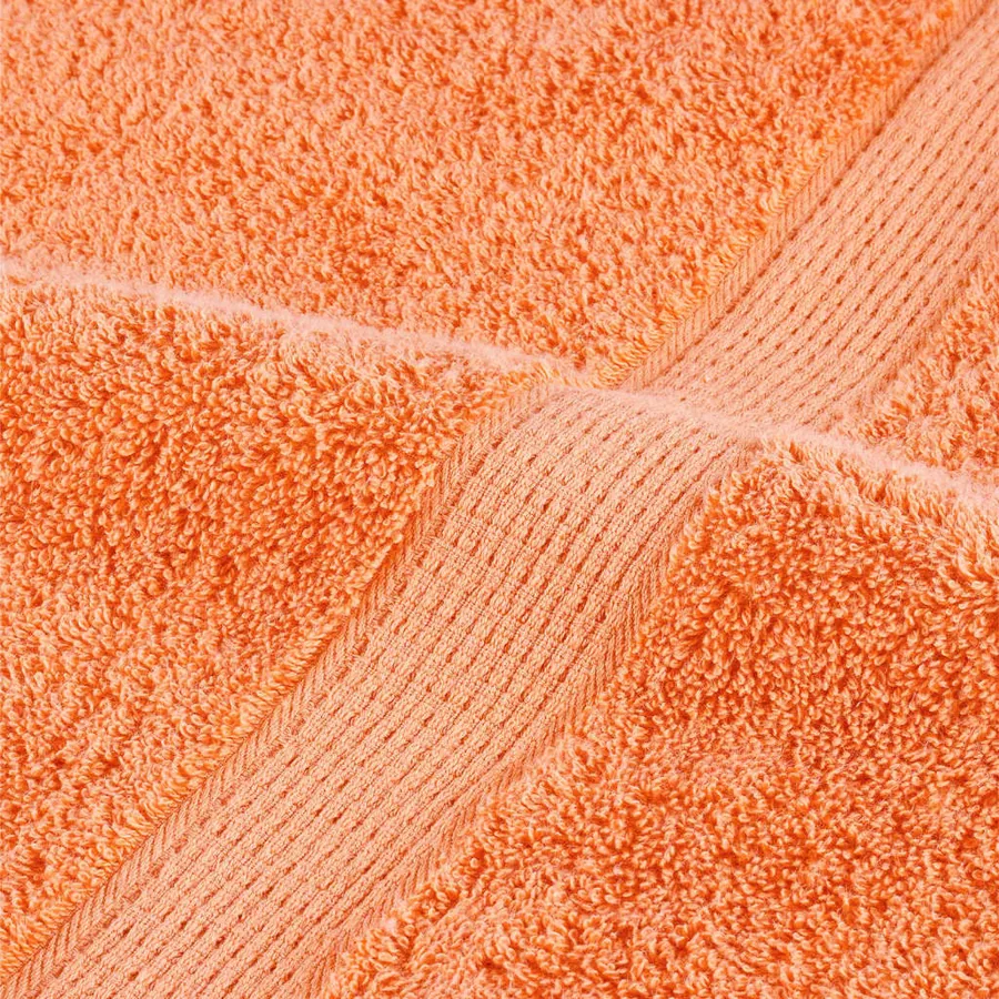 Serviettes de douche de qualité supérieure SOLUND 4 pcs orange - 7