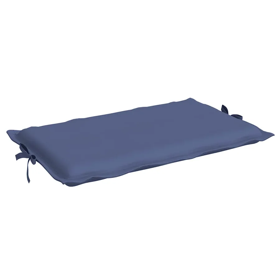 Coussin de chaise longue bleu marine tissu oxford - 5