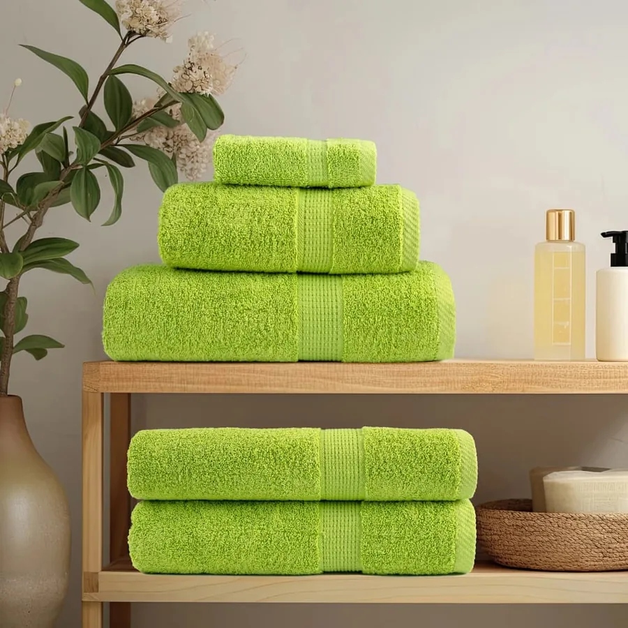 Serviettes de qualité supérieure SOLUND 2 pcs vert pomme - 3