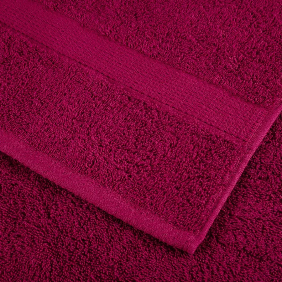 Serviettes de sauna de qualité supérieure SOLUND 4 pcs bordeaux - 6