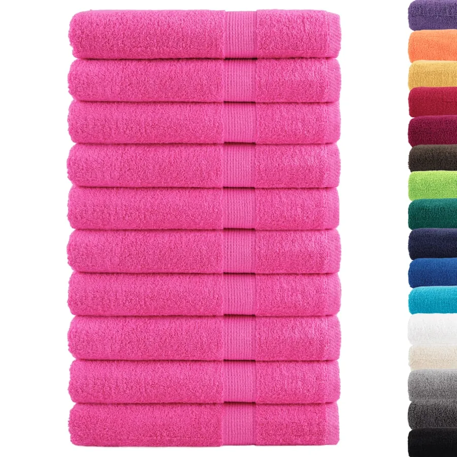 Serviettes de qualité supérieure SOLUND 10 pcs rose 600 g/m² - 2