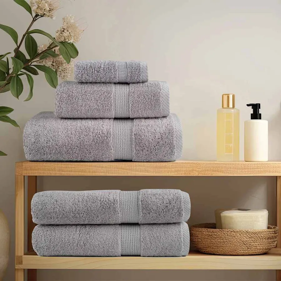 Ensemble de serviettes de qualité supérieure SOLUND 12 pcs gris - 3