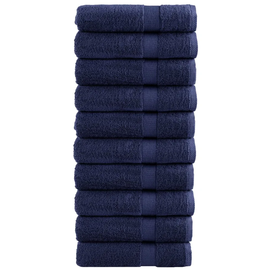 Serviettes de bain de qualité supérieure SOLUND 10 pcs 600g/m²