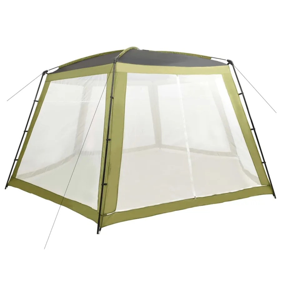 Tente de piscine Tissu 660x580x250 cm Vert