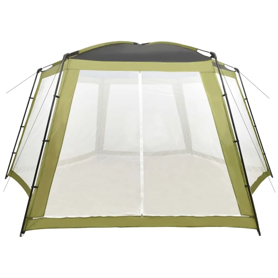 Tente de piscine Tissu 660x580x250 cm Vert - 2