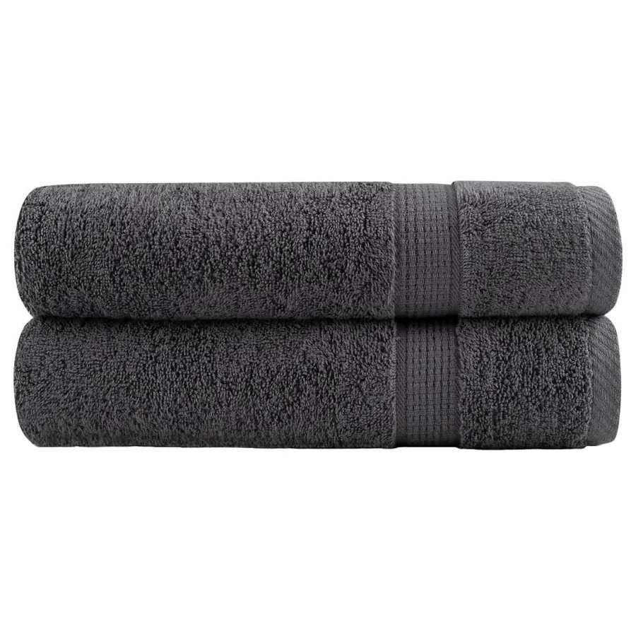 Essuie-mains de qualité supérieure SOLUND 2 pcs anthracite